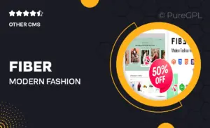 Fiber – Modern Fashion Store Magento 2 Theme