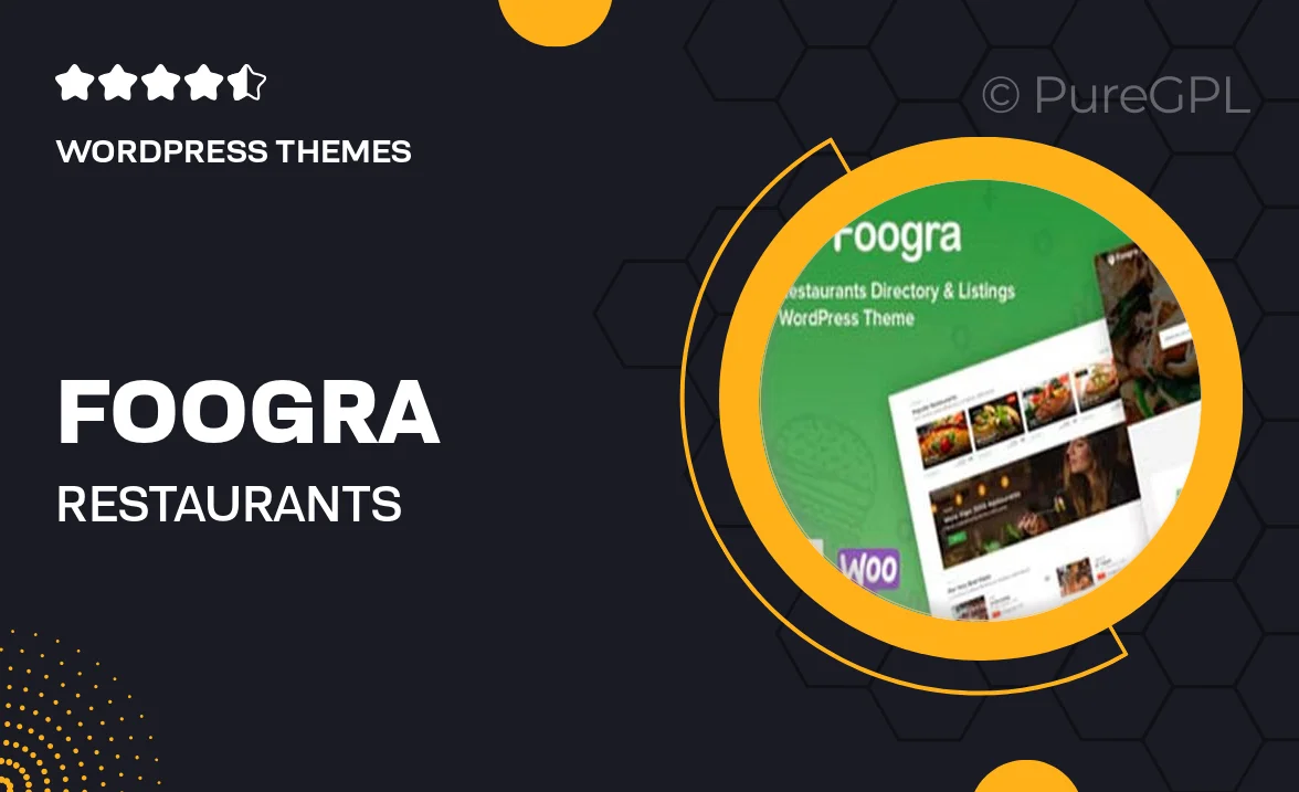Foogra – Restaurants Directory & Listings WordPress Theme
