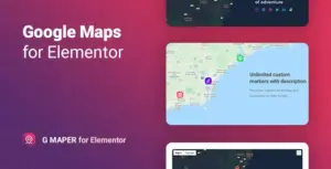 GMaper – Google Maps for Elementor