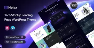 Helax – Tech Startup WordPress Theme