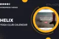 Helix – Yoga Club Calendar WordPress Theme