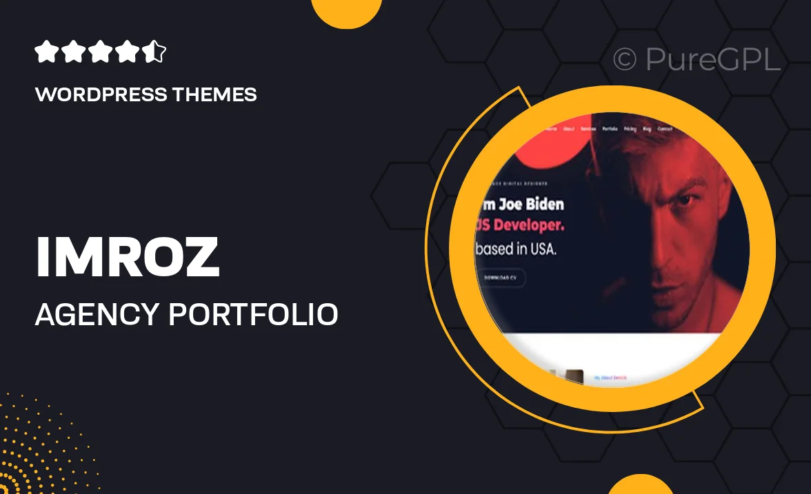 Imroz – Agency & Portfolio Theme