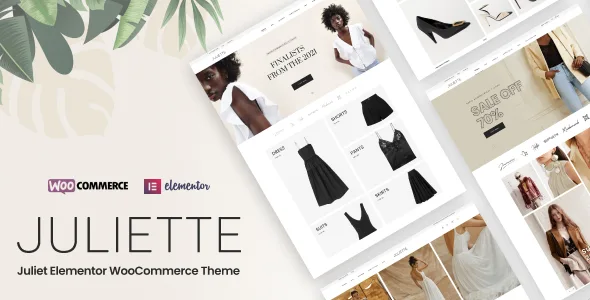 juliette elementor woocommerce theme 1