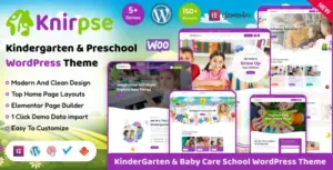 Knirpse – Kindergarten & Baby Care WordPress Theme