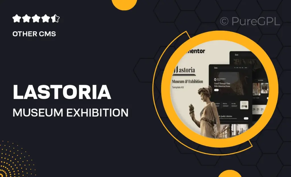 Lastoria – Museum & Exhibition Elementor Template Kit 30 Lastoria – Museum & Exhibition Elementor Template Kit
