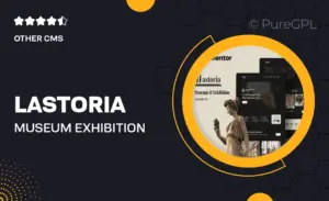 Lastoria – Museum & Exhibition Elementor Template Kit