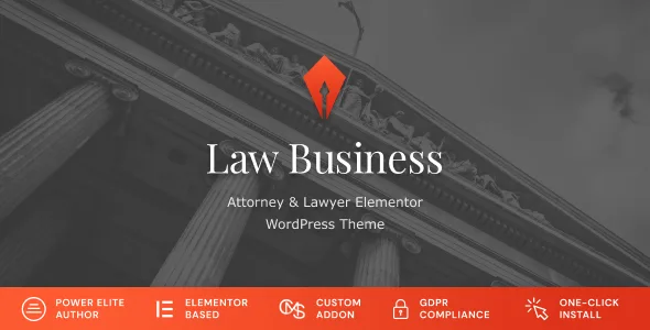 LawBusiness – Attorney & Lawyer WordPress Theme
