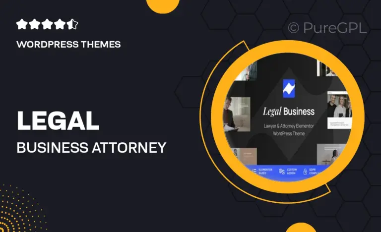 legal business attorney lawyer wordpress theme