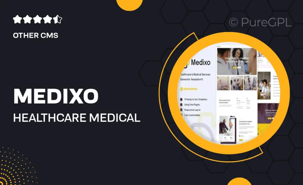 Medixo – Healthcare & Medical Services Elementor Template Kit 33 Medixo – Healthcare & Medical Services Elementor Template Kit