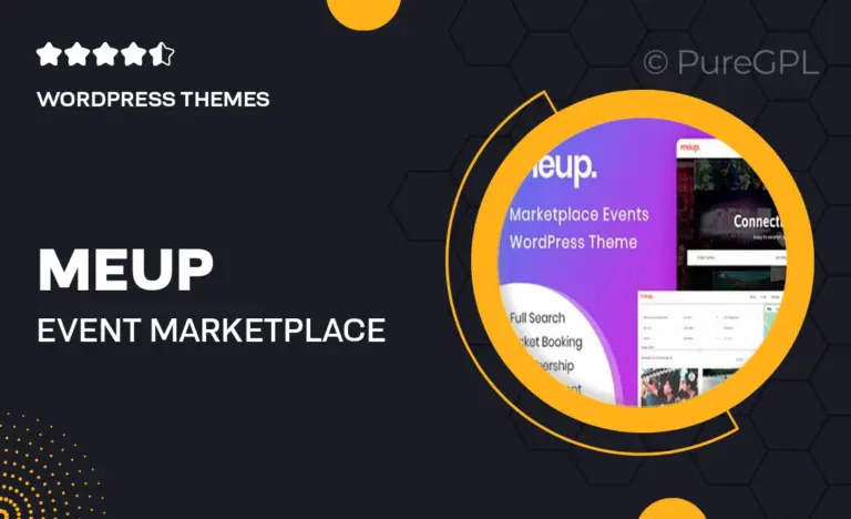 meup event marketplace wordpress theme