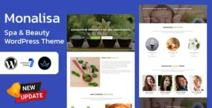 Monalisa – Health & Beauty Spa WordPress Theme