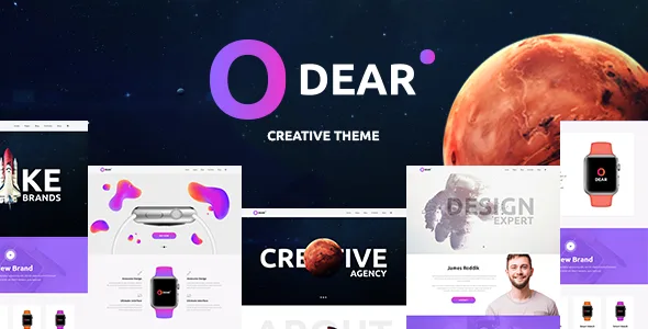 odear multi concept creative wordpress theme 1