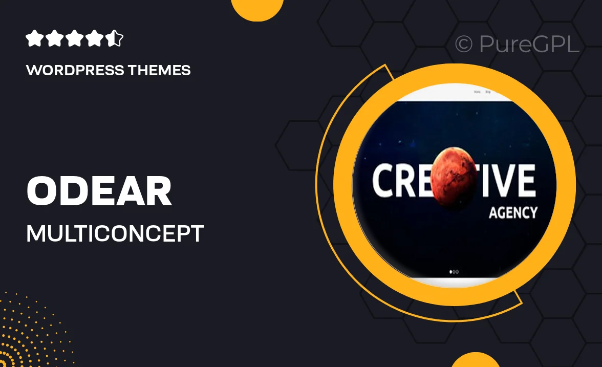 Odear – Multi-Concept Creative WordPress Theme