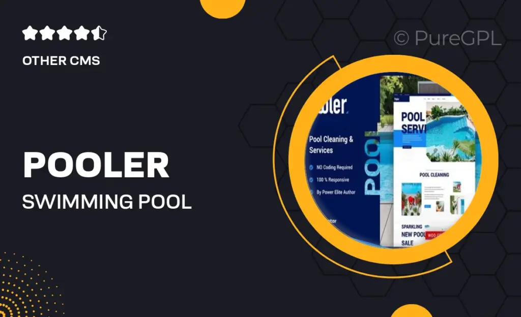 Pooler – Swimming Pool Cleaning Services Elementor Pro Template Kit 35 Pooler – Swimming Pool Cleaning Services Elementor Pro Template Kit