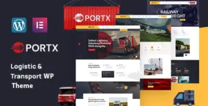 Portx – Logistics & Transportation WordPress Theme