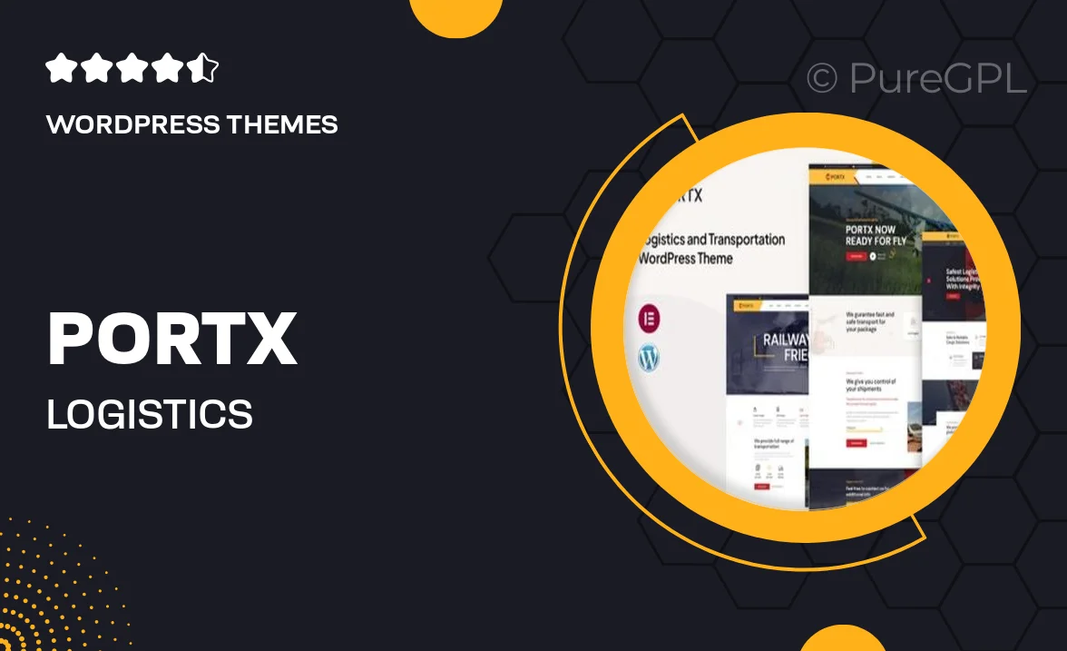 Portx – Logistics & Transportation WordPress Theme