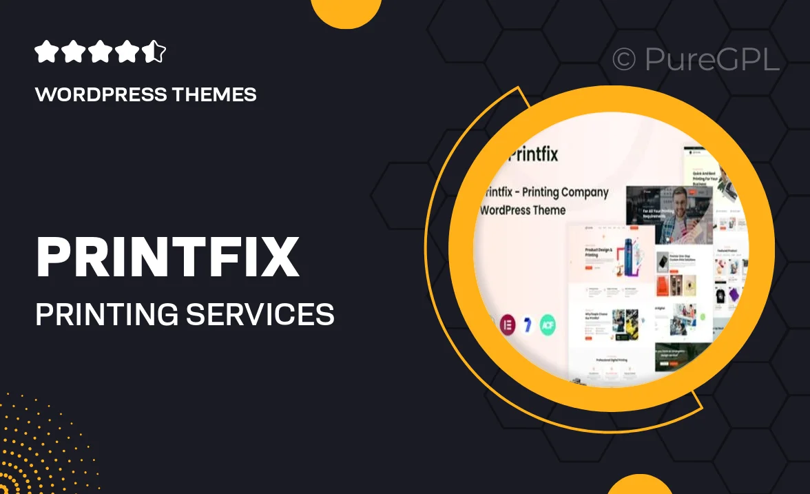 Printfix – Printing Services Company WordPress Theme