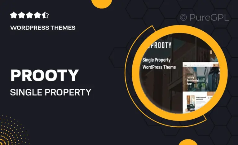 prooty single property wordpress theme