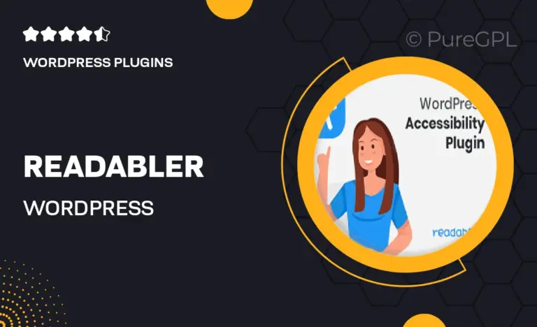 readabler wordpress accessibility plugin