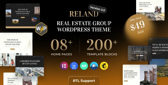 reland real estate group wordpress theme rtl 1