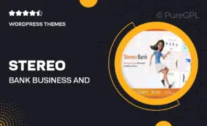 Stereo Bank – Business and Finance WordPress Theme