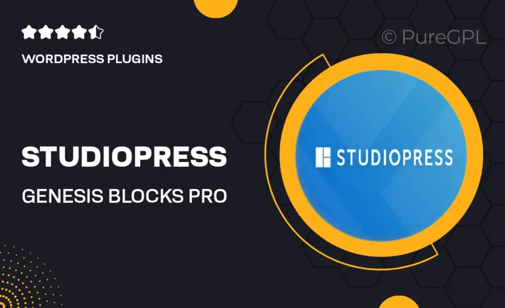 Studiopress | Genesis Blocks Pro 34 Studiopress | Genesis Blocks Pro