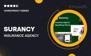 Surancy – Insurance Agency WordPress Theme