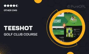 Teeshot – Golf Club & Course Elementor Template Kit