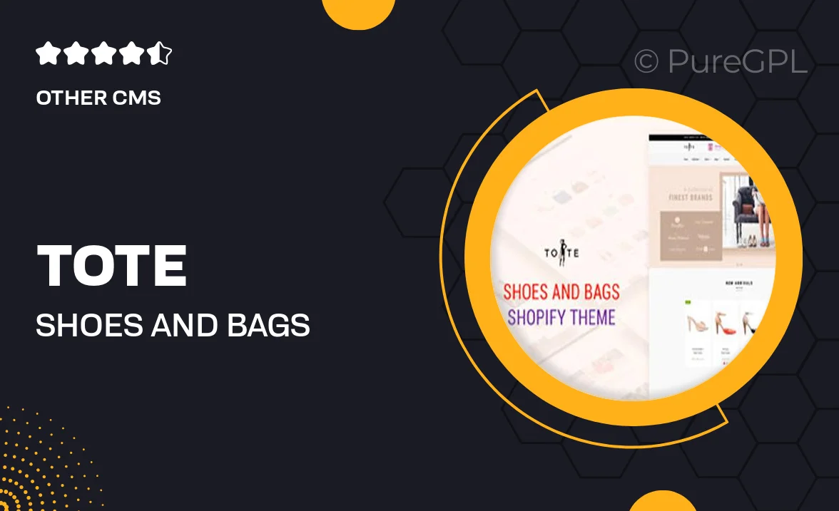 Tote | Shoes And Bags Shopify Theme