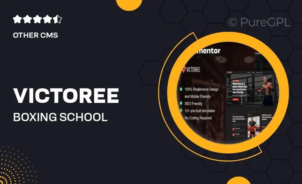 Victoree – Boxing School & Martial Arts Elementor Pro Template Kit 56 Victoree – Boxing School & Martial Arts Elementor Pro Template Kit