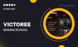 Victoree – Boxing School & Martial Arts Elementor Pro Template Kit