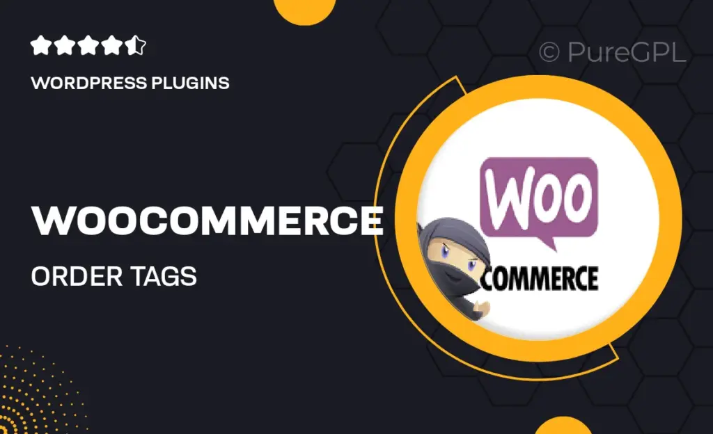 Woocommerce | Order Tags 32 Woocommerce | Order Tags