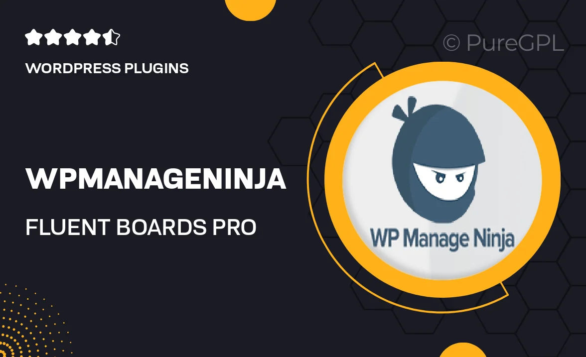 WPManageNinja | Fluent Boards Pro