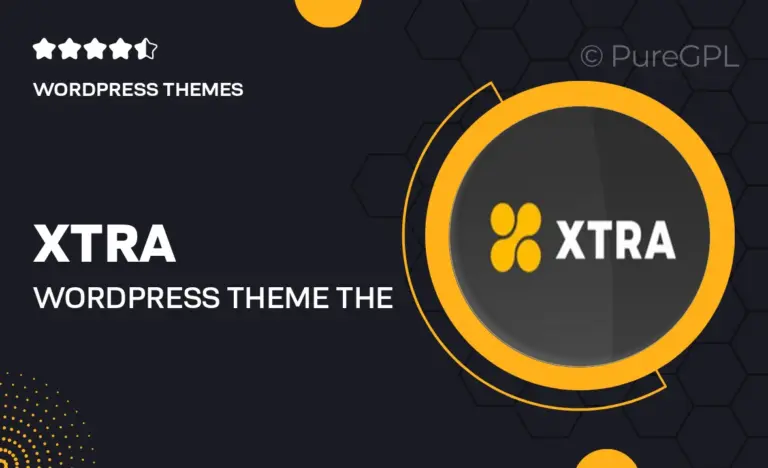 xtra wordpress theme the most powerful website builder