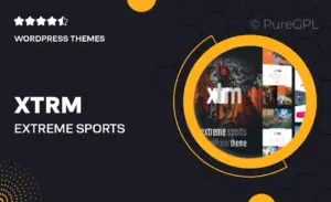 XTRM – Extreme Sports WordPress Theme