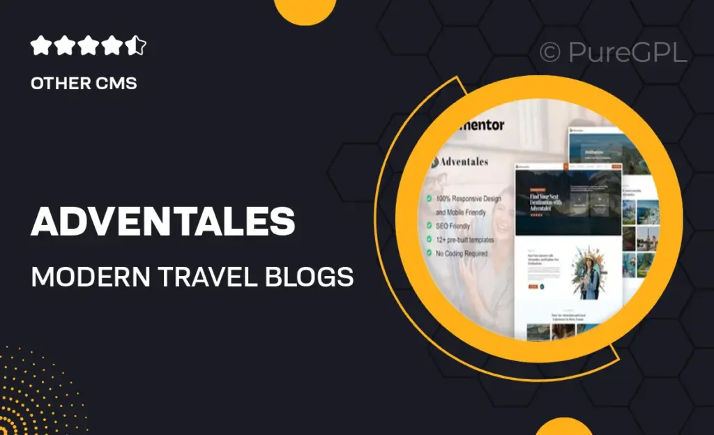 Adventales – Modern Travel Blogs Elementor Template Kit 60 Adventales – Modern Travel Blogs Elementor Template Kit