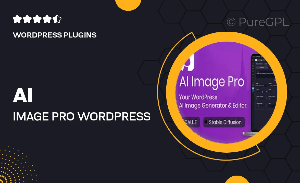 AI Image Pro – WordPress AI Image Generator & Editor, DALLE & Stable Diffusion