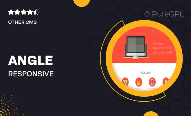 angle responsive multipurpose joomla theme