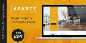 APARTT VILLA – Single Property Real Estate WordPress Theme