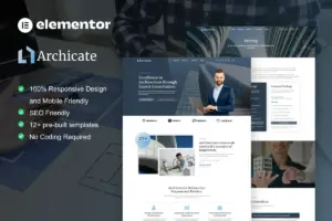 Archicate – Architecture & Construction Consultants Elementor Pro Template Kit