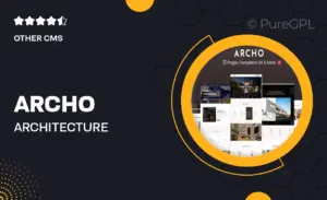 Archo – Architecture & Interior Elementor Template Kit