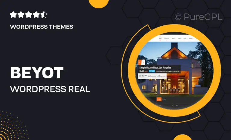 beyot wordpress real estate theme