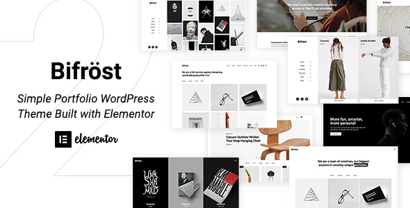 bifrost simple elementor wordpress theme 1