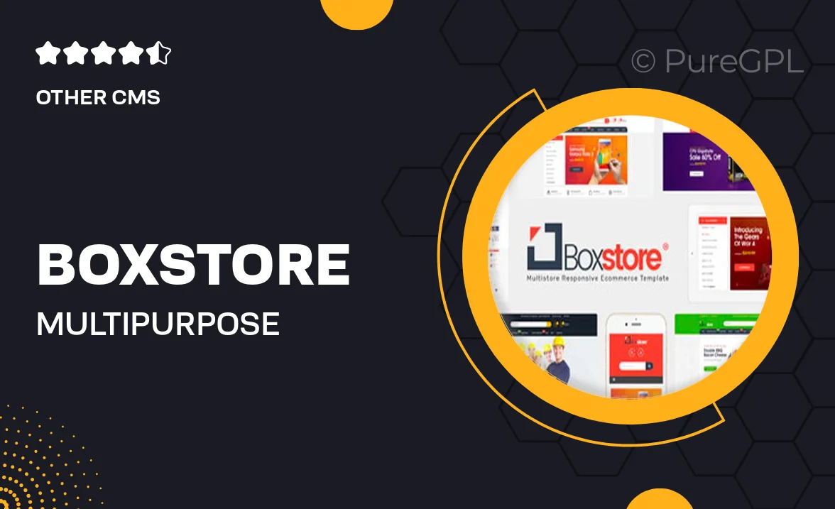 BoxStore – Multipurpose Magento Theme
