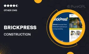 BrickPress – Construction & Business Joomla Templa