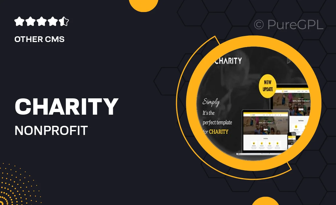 Charity – Nonprofit, Fundraising Joomla Template