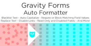 Codecanyon | Gravity Forms Auto Formatter