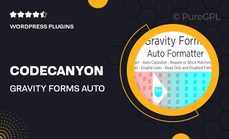 codecanyon gravity forms auto formatter