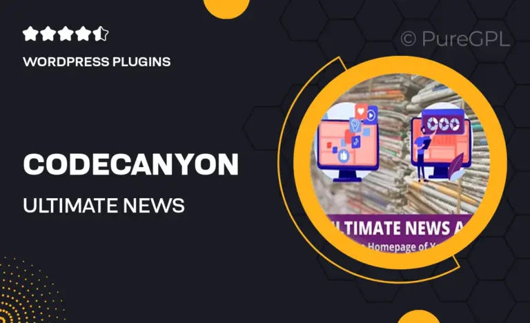 codecanyon ultimate news aggregator