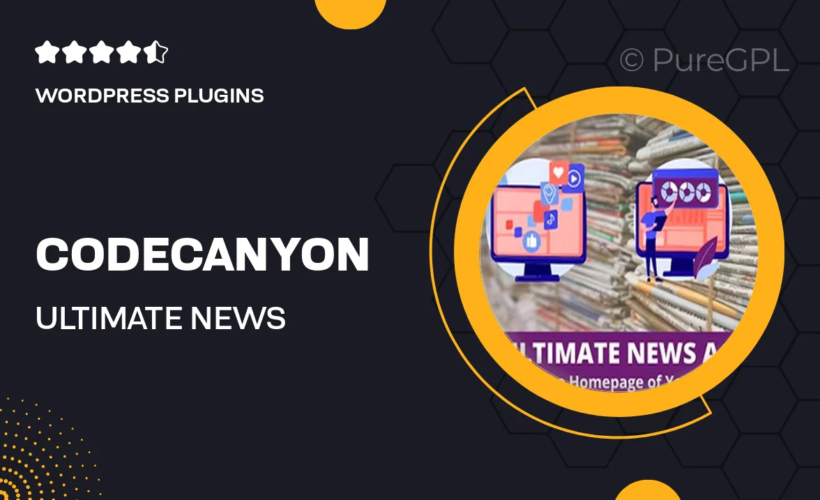 Codecanyon | Ultimate News Aggregator